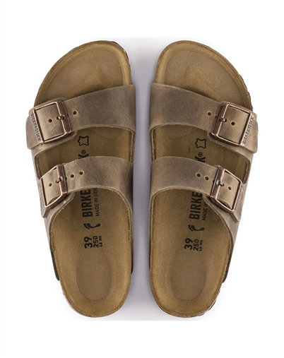 Arizona Oiled Leather Sandal - Tabacco Brown - Birkenstock